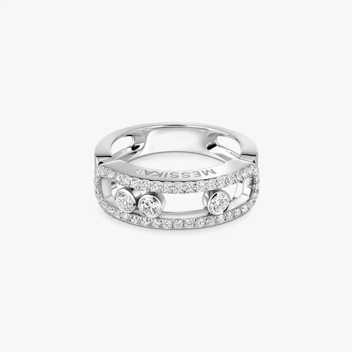 [Imperial]  Move Gold Diamond Pave_ Ring