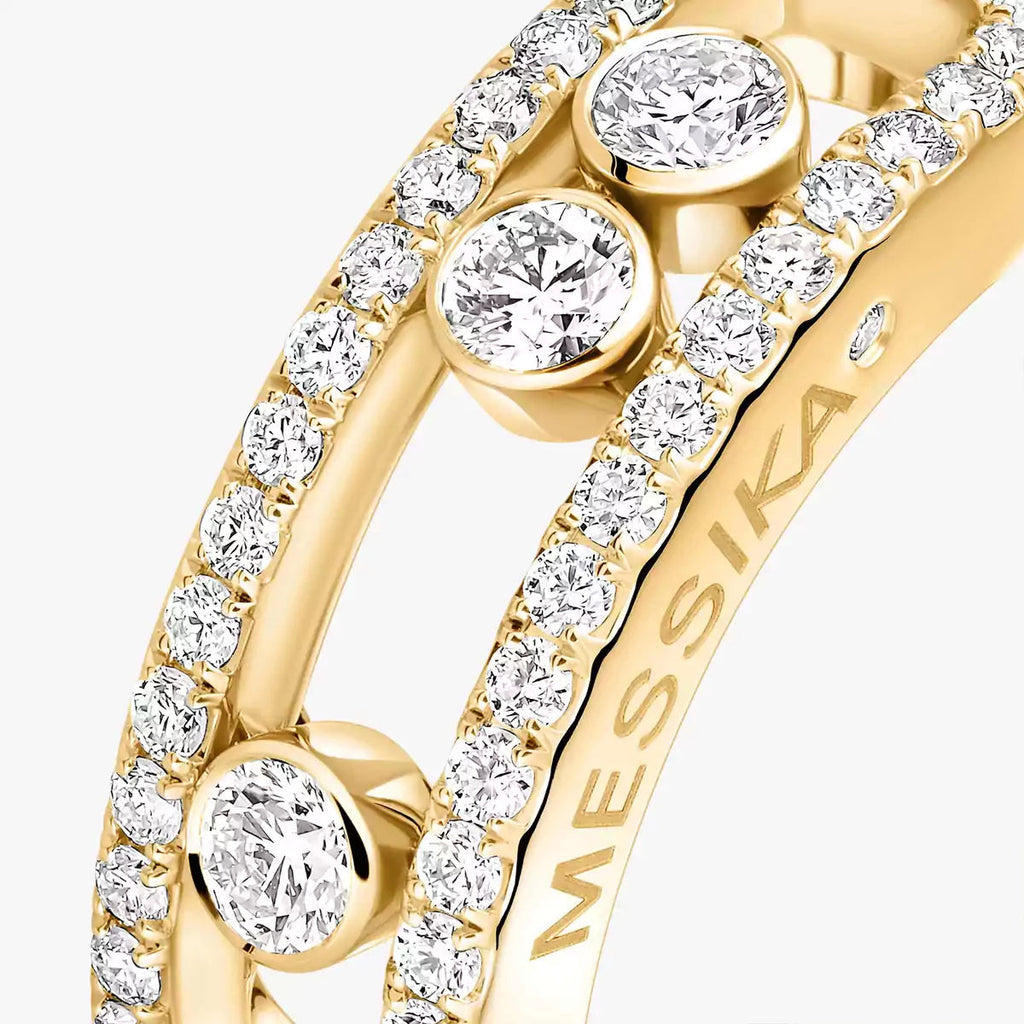 [Imperial]  Move Gold Diamond Pave_ Ring