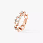[Imperial] Move Link Pave_-Set Diamond Ring in Gold