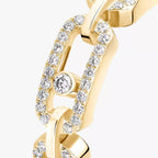 [Imperial] Move Link Pave_-Set Diamond Ring in Gold