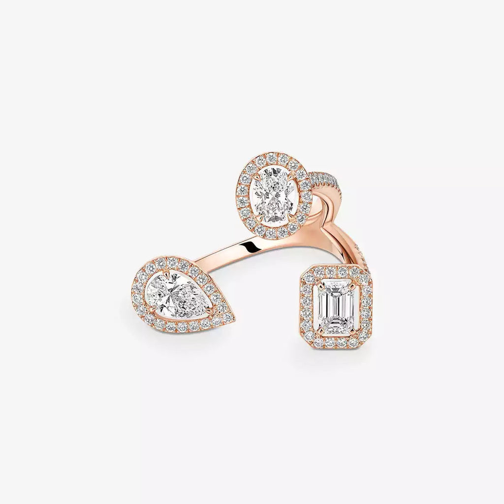[[Imperial]  Diamond Ring 0,25ct My Twin Trilogy