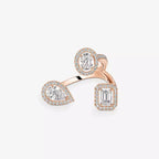 [[Imperial]  Diamond Ring 0,25ct My Twin Trilogy