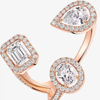 [[Imperial]  Diamond Ring 0,25ct My Twin Trilogy