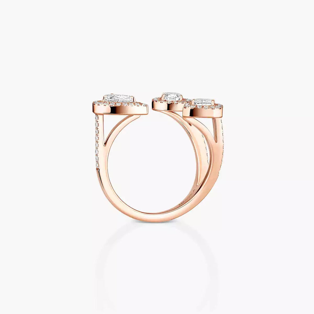 [[Imperial]  Diamond Ring 0,25ct My Twin Trilogy