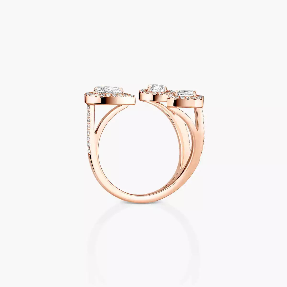 [[Imperial]  Diamond Ring 0,25ct My Twin Trilogy