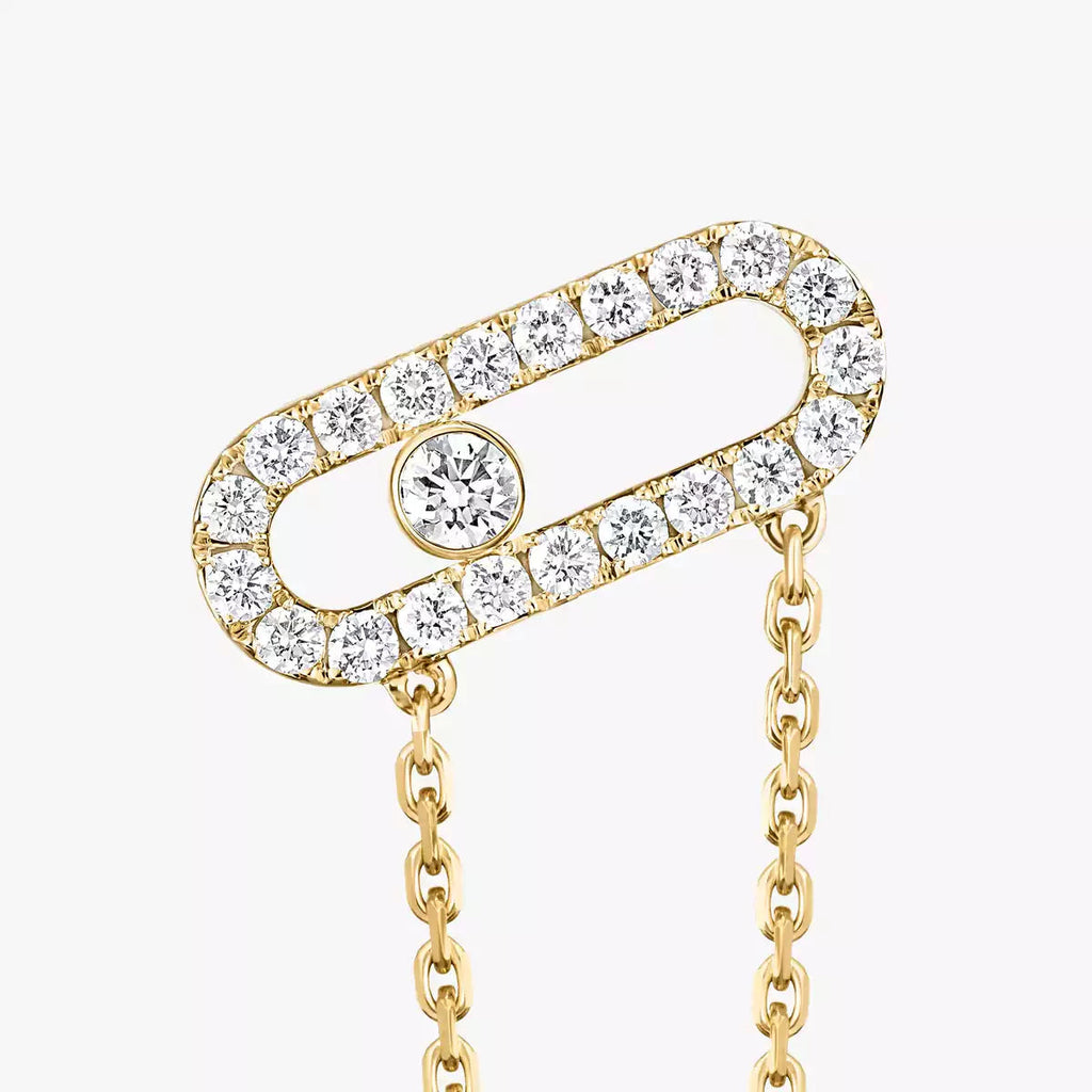 [Imperial] Move Uno Diamond Earrings