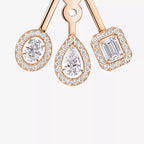 [Imperial]  My Twin Trio  Diamond Earrings