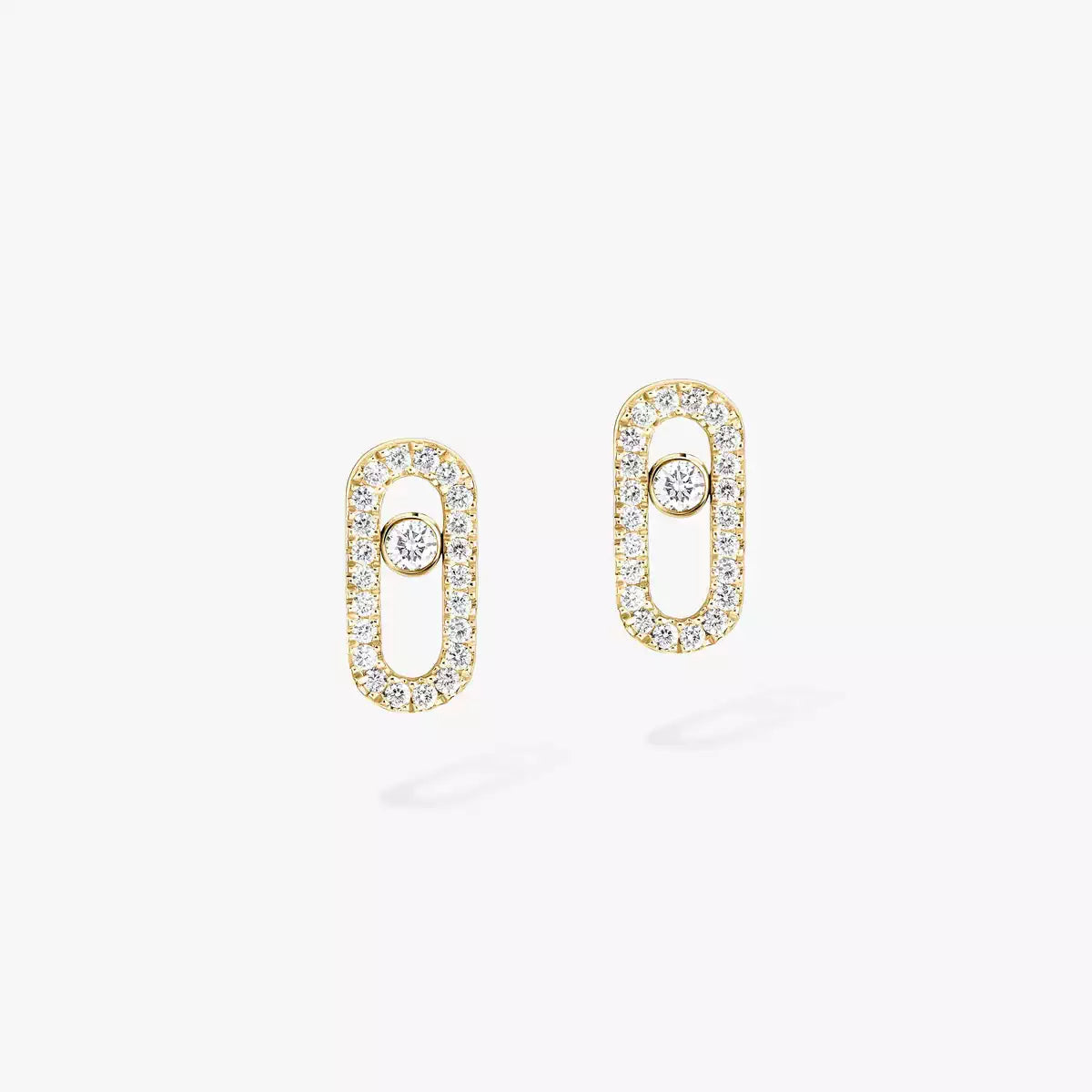 [Imperial] Move Uno Diamond Earrings