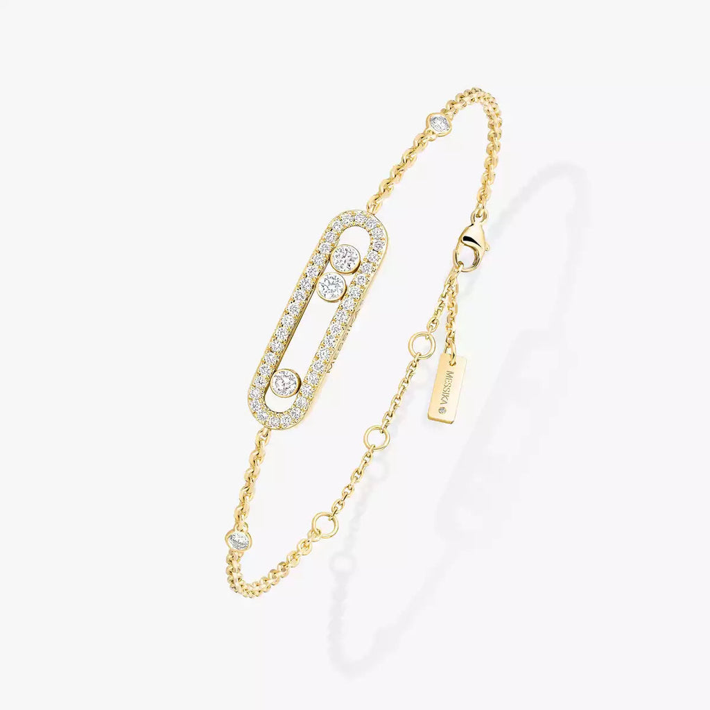 [Imperial] Pavé Baby Move Diamond Bracelet
