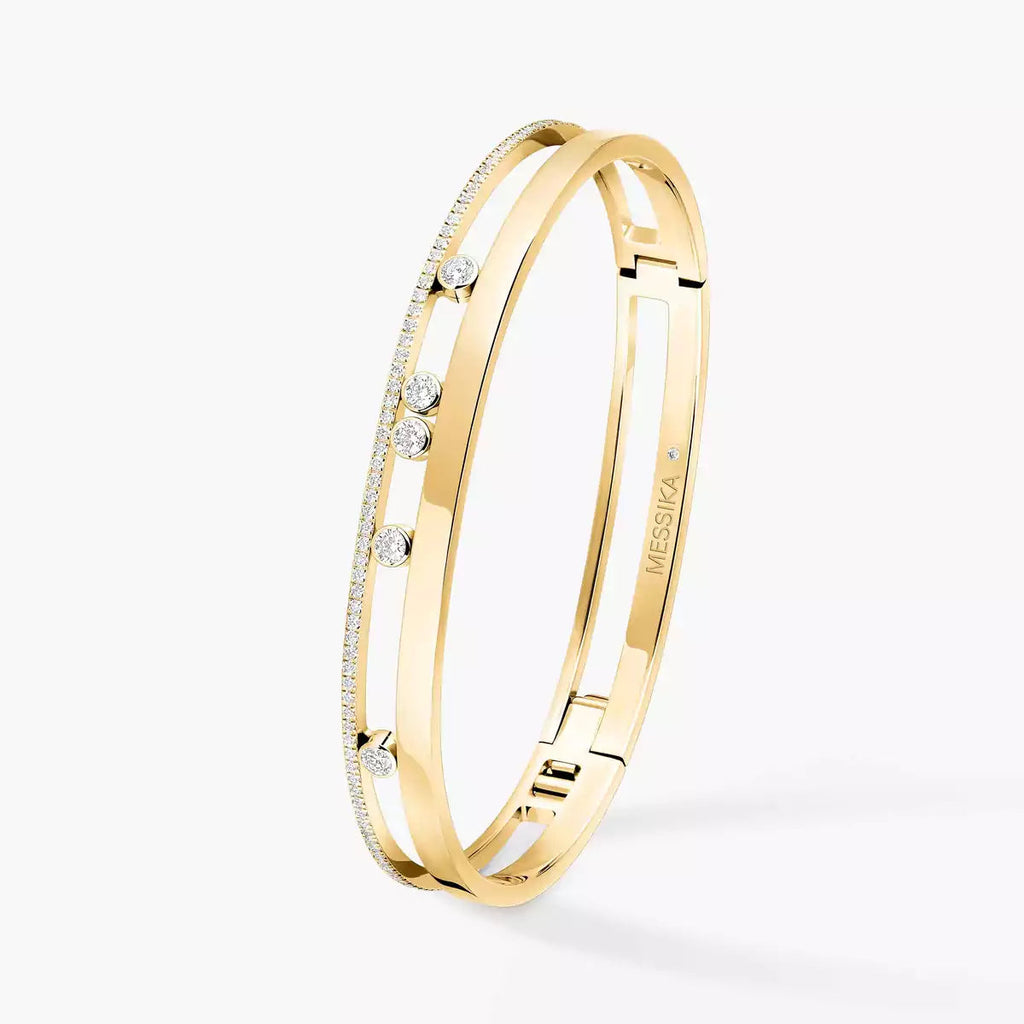 [Imperial] Move Romane Diamond Bangle Bracelet