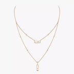 [Imperial]  Move Uno Diamond Necklace