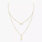 [Imperial]  Move Uno Diamond Necklace