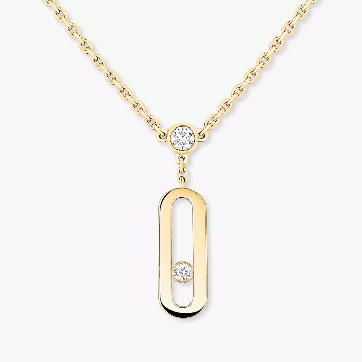 [Imperial]  Move Uno Diamond Necklace