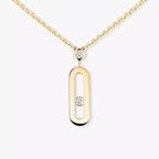 [Imperial]  Move Uno Gold Diamond Long Necklace
