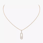 [Imperial] Move Uno Diamond Necklace in Rose Gold