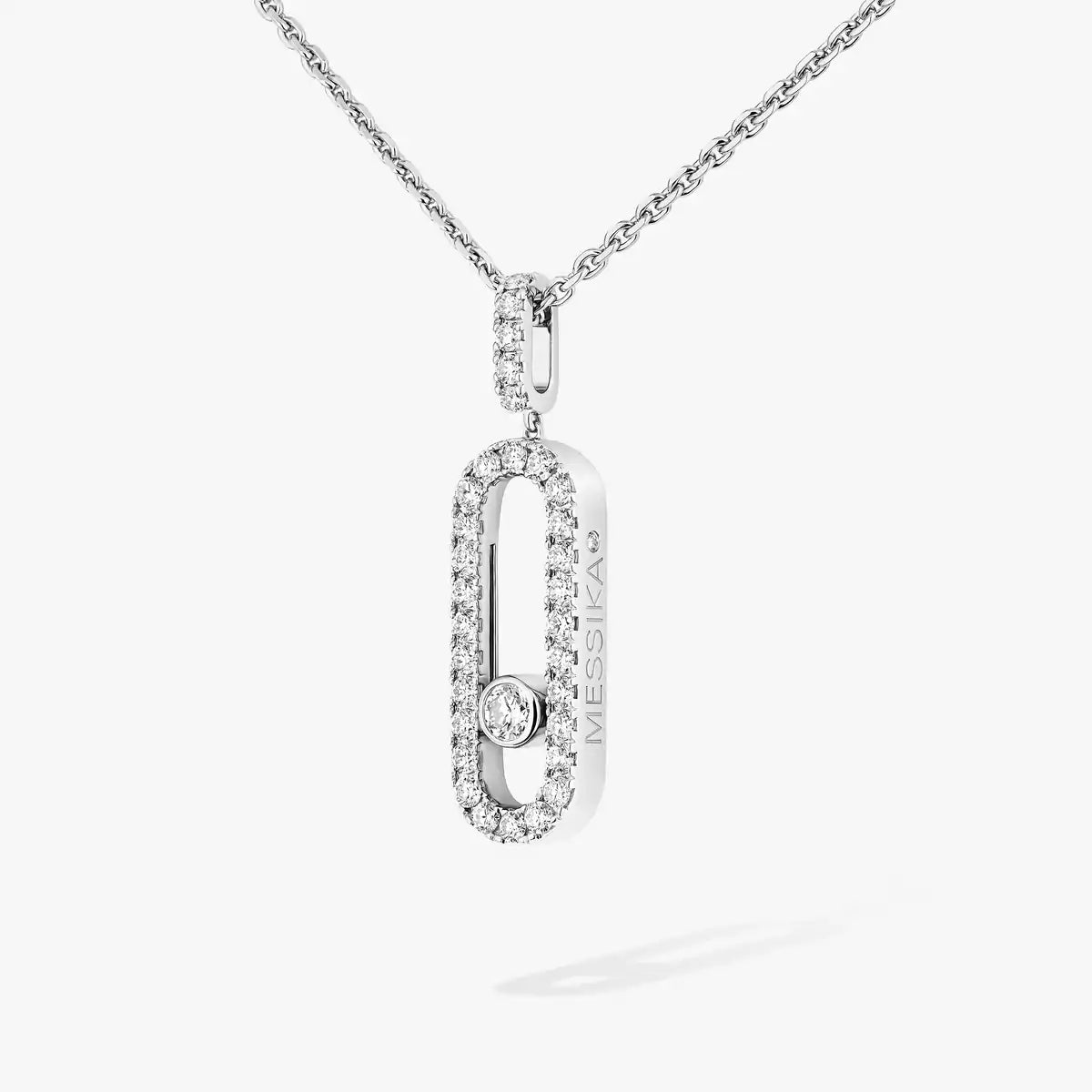 [Imperial] Move Uno Diamond Necklace in Rose Gold