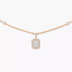 [Imperial] My Twin Diamond Necklace in Silver