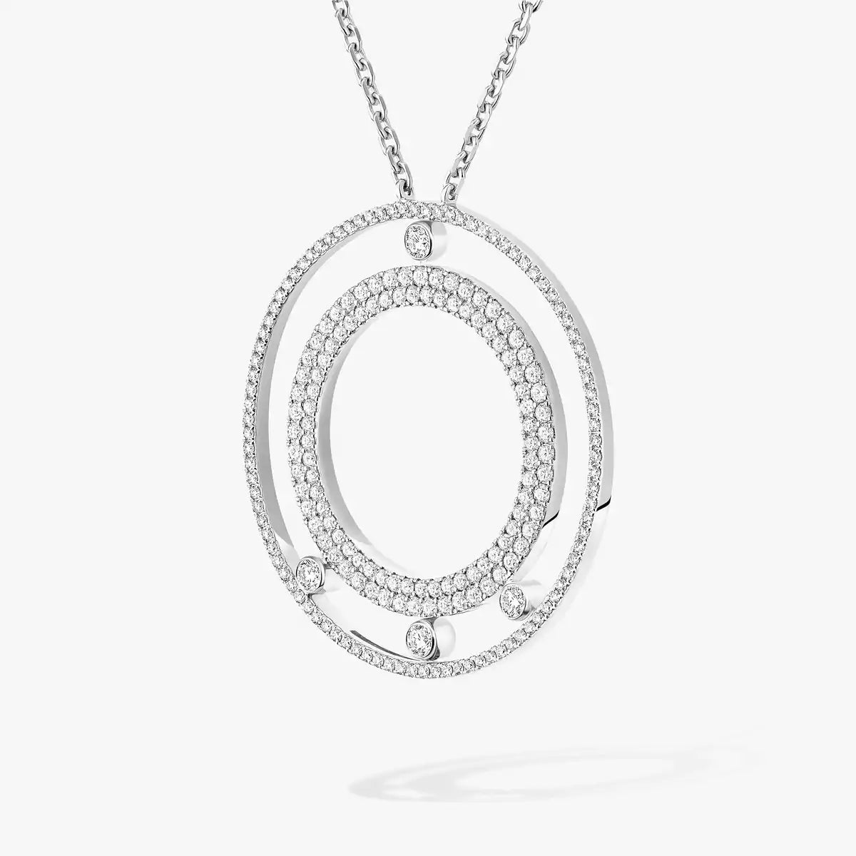 [Imperial] Move Romane Long Pave_-Set Diamond Necklace