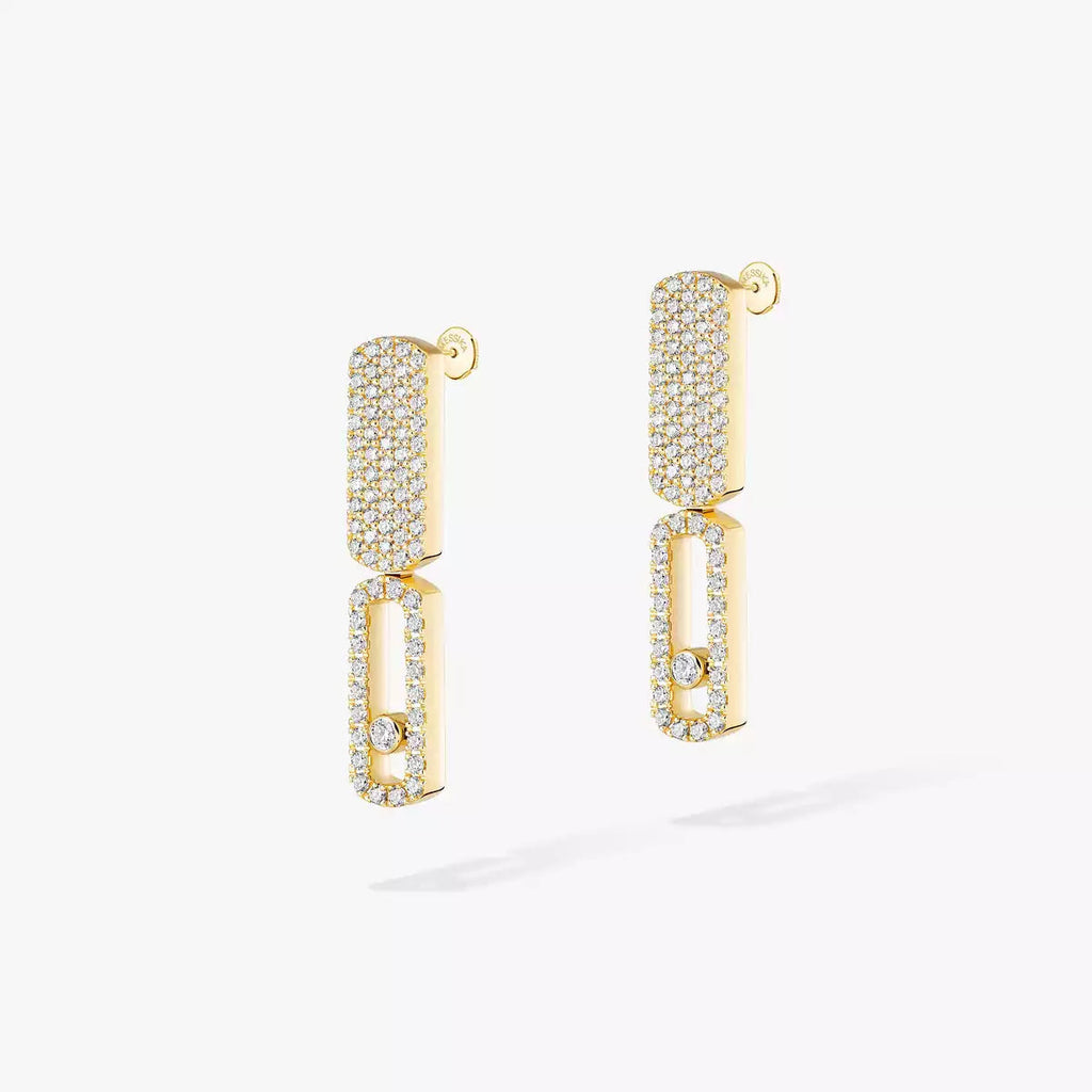 [Imperial] Imperial Move SM Diamond Earrings