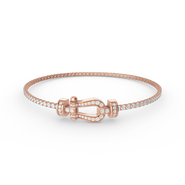 [Imperial] FORCE  HORSESHOE  DIAMOND TENNIS BRACELET