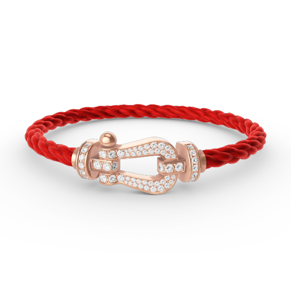 [Imperial] FORCE LARGE HORSESHOE FULL DIAMOND BRACELET ROSE GOLD