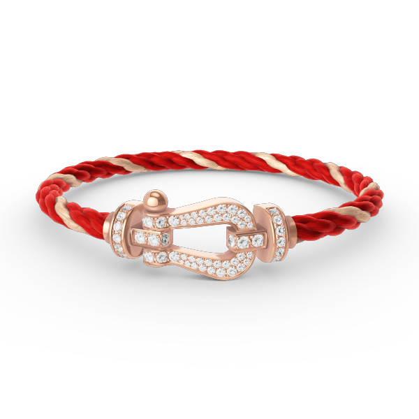 [Imperial] FORCE LARGE HORSESHOE FULL DIAMOND BRACELET ROSE GOLD