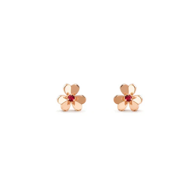 [Imperial] FRIVOLE  FLOWER PINK EARRINGS