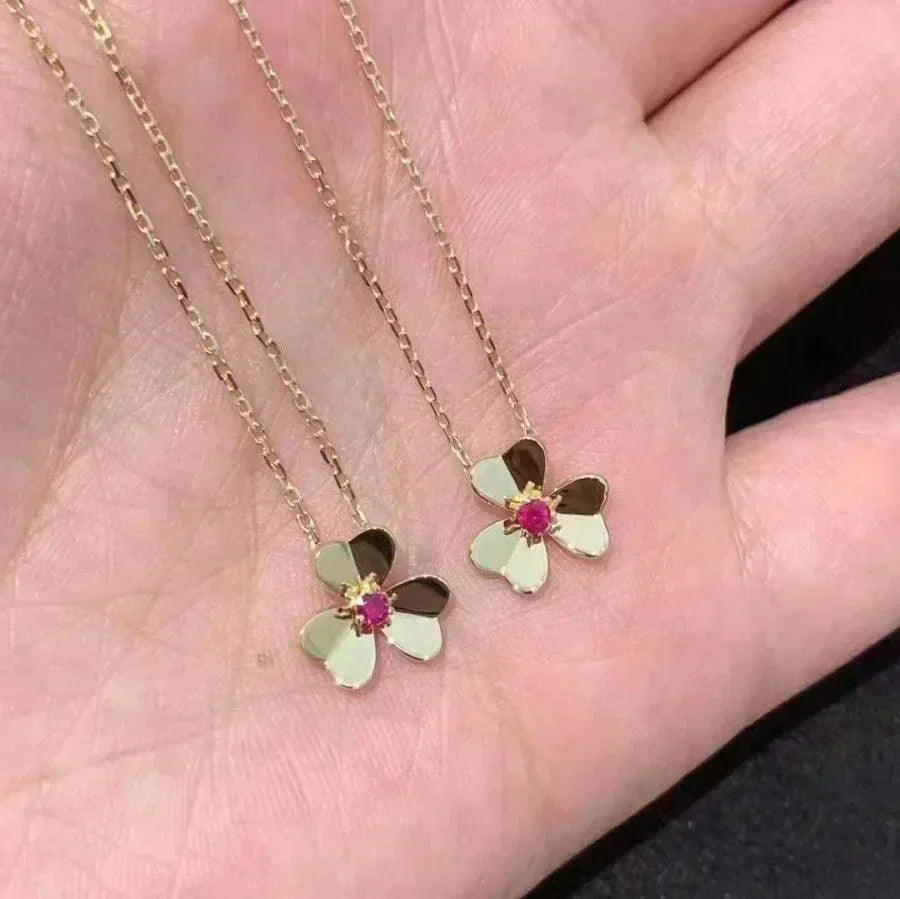 [Imperial] FRIVOLE GOLD FLOWER NECKLACE