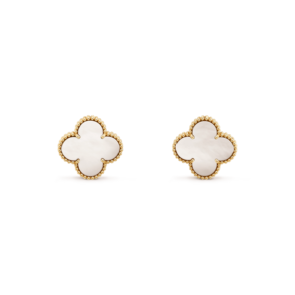 [Imperial] CLOVER MINI GOLD EARRINGS