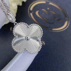 [Imperial] CLOVER 25MM SILVER BIG CLOVER NECKLACE