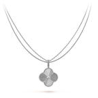 [Imperial] CLOVER 25MM SILVER BIG CLOVER NECKLACE