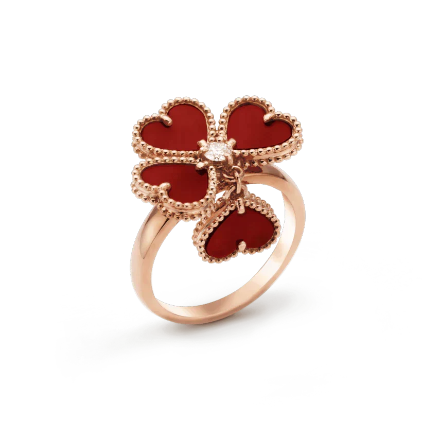 [Imperial] SWEET CLOVER CARNELIAN RING