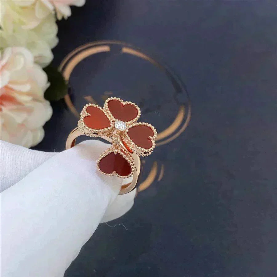 [Imperial] SWEET CLOVER CARNELIAN RING