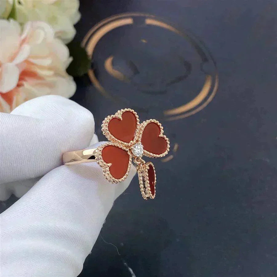 [Imperial] SWEET CLOVER CARNELIAN RING