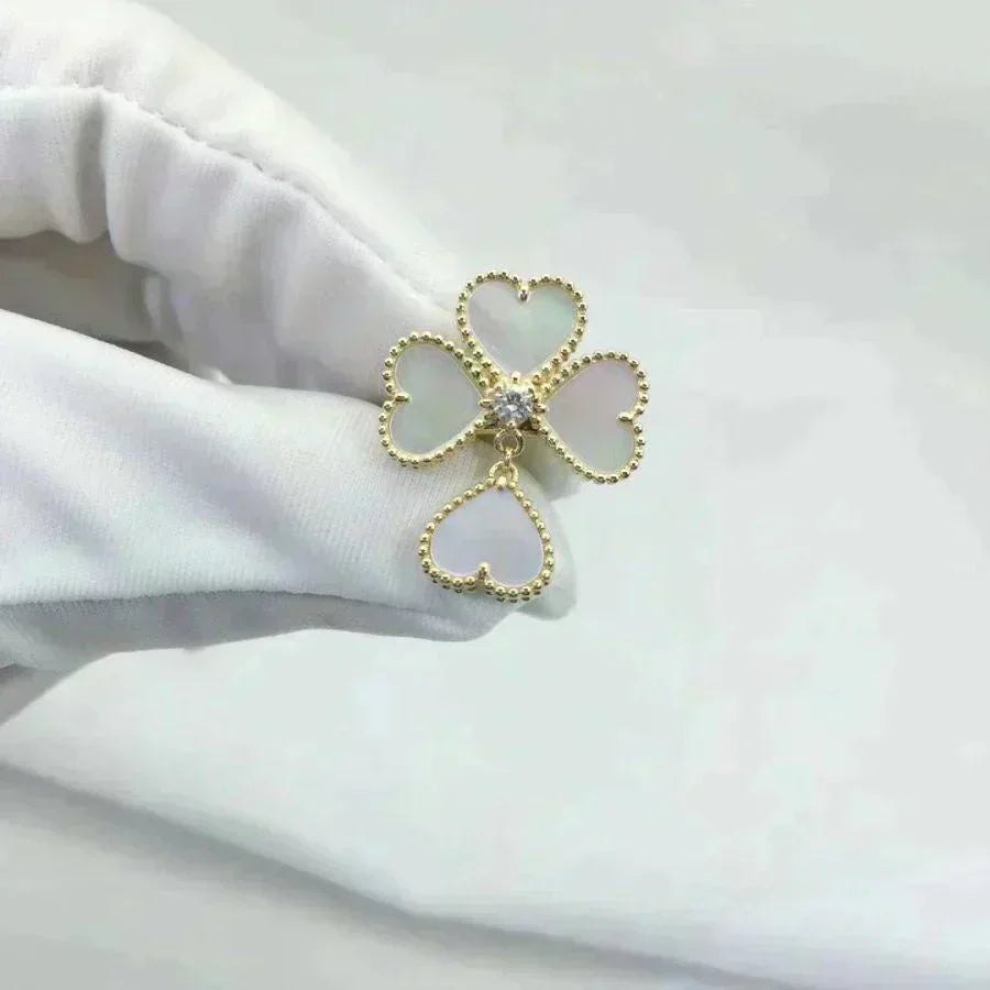 [Imperial] SWEET CLOVER WHITE MOP RING