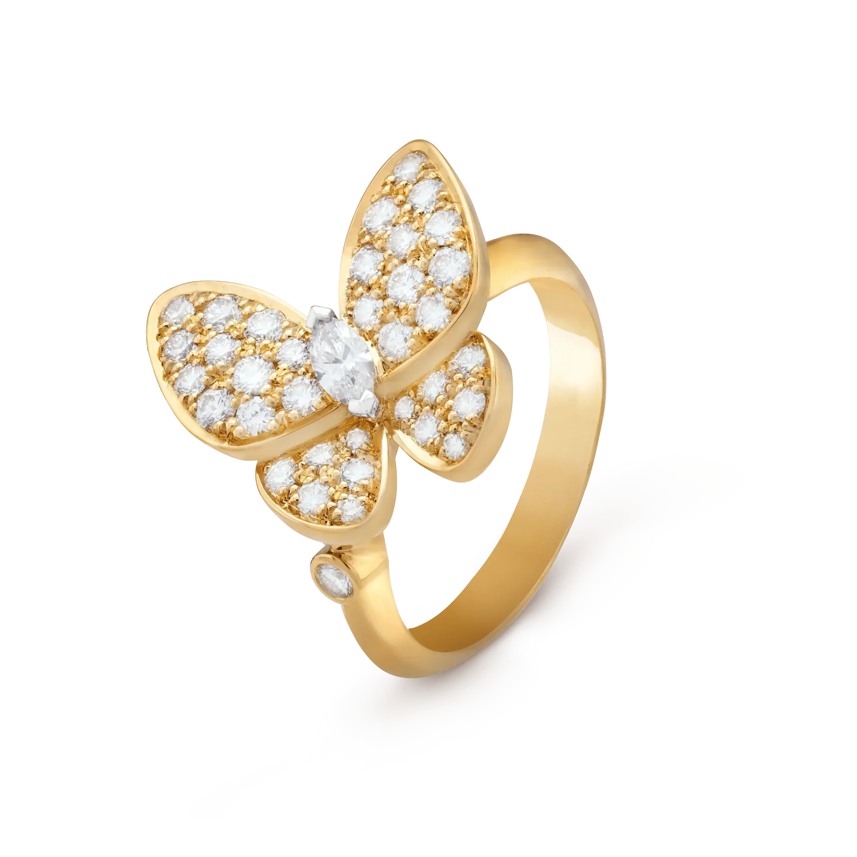 [Imperial] BUTTERFLY DIAMOND RING