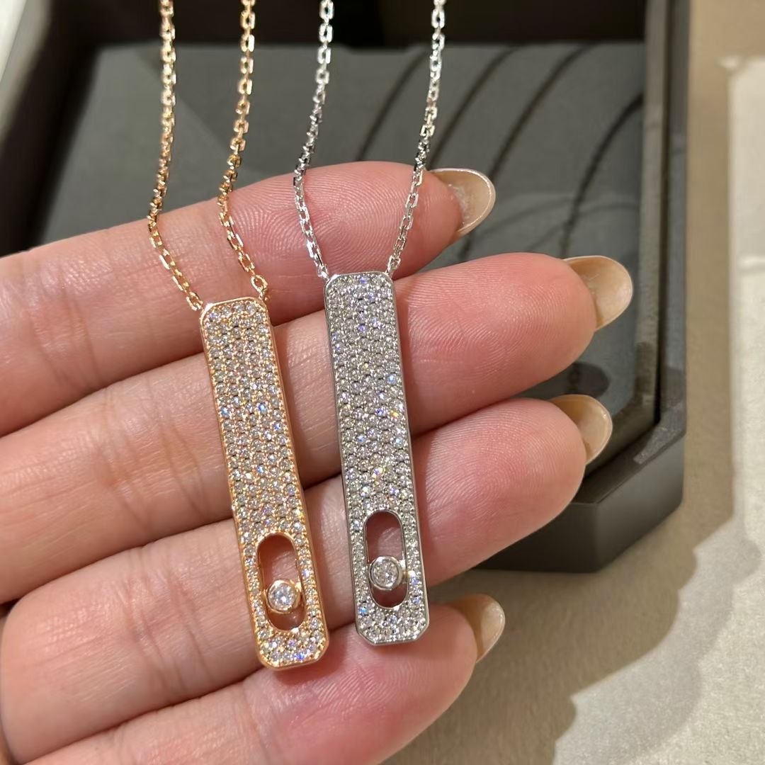 [Imperial] MY FIRST DIAMOND PAVED NECKLACE